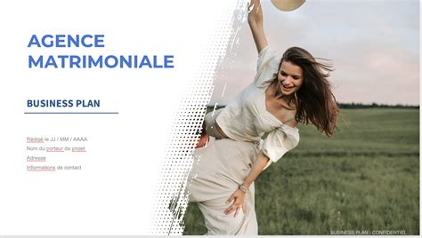 rentabilité agence matrimoniale|Business plan Site de rencontre, agence matrimoniale : Modèle。